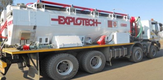 Open Cast Explosives Truck